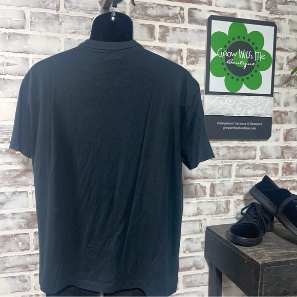 Polo by Ralph Lauren Men's Black V-Neck Shirt - Picture 4 of 5